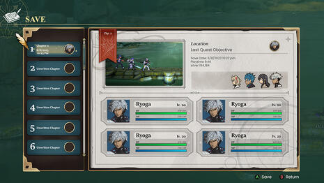 Project Liberation Save Menu