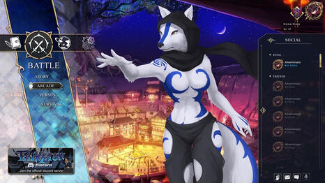 Ver 0.4 Taiketsu Main Menu