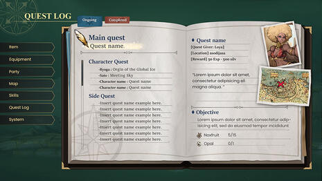 Project Liberation Quest Log